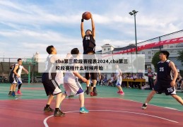 cba第三阶段赛程表2024,cba第三阶段赛程什么时候开始