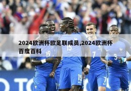 2024欧洲杯欧足联成员,2024欧洲杯百度百科