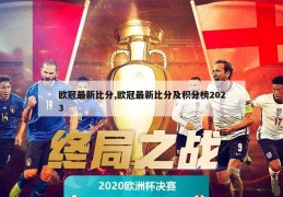 欧冠最新比分,欧冠最新比分及积分榜2023