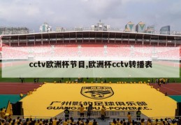 cctv欧洲杯节目,欧洲杯cctv转播表